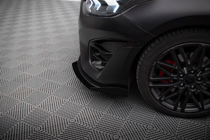 Street pro front splitter + flaps kia proceed gt mk3 facelift / ceed gt / gt - line mk1 facelift