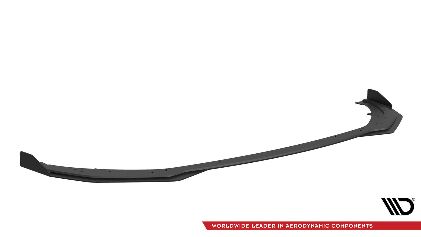 Street pro front splitter + flaps kia stinger gt / gt-line / standard mk1
