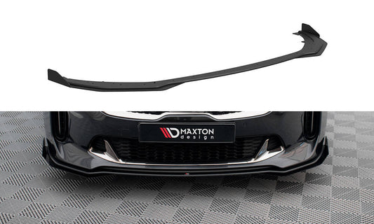 Street pro front splitter + flaps kia stinger gt / gt-line / standard mk1