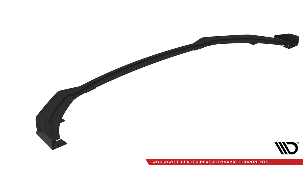 Street pro front splitter + flaps kia stinger gt / gt-line / standard mk1