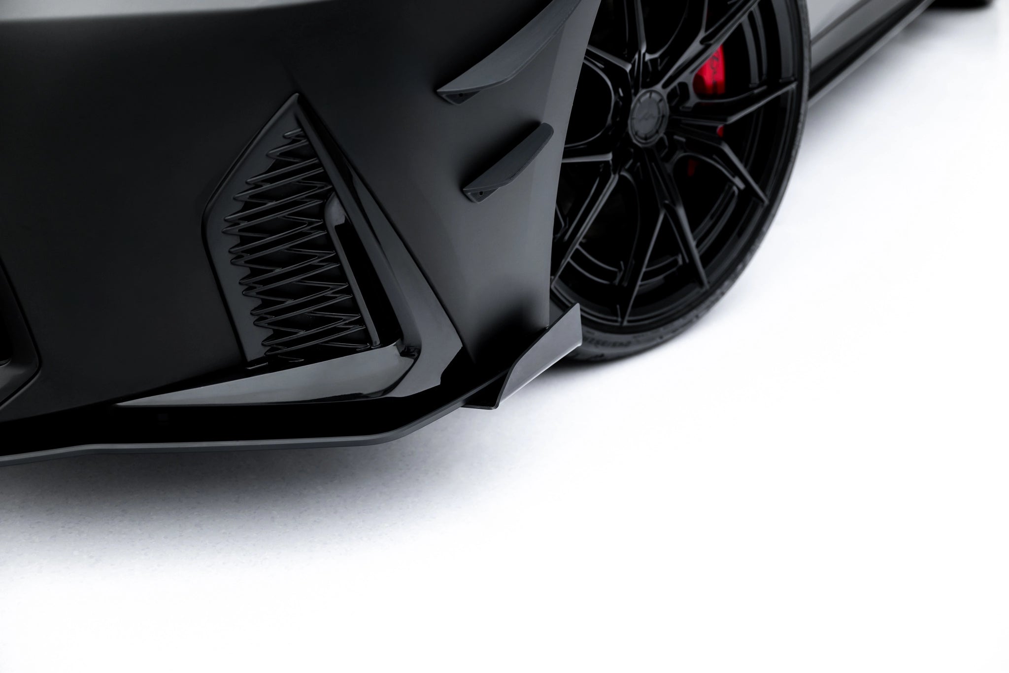 Street Pro frontsplitter + klaffer Lexus IS 500 MK3 Facelift 2 (XE30)