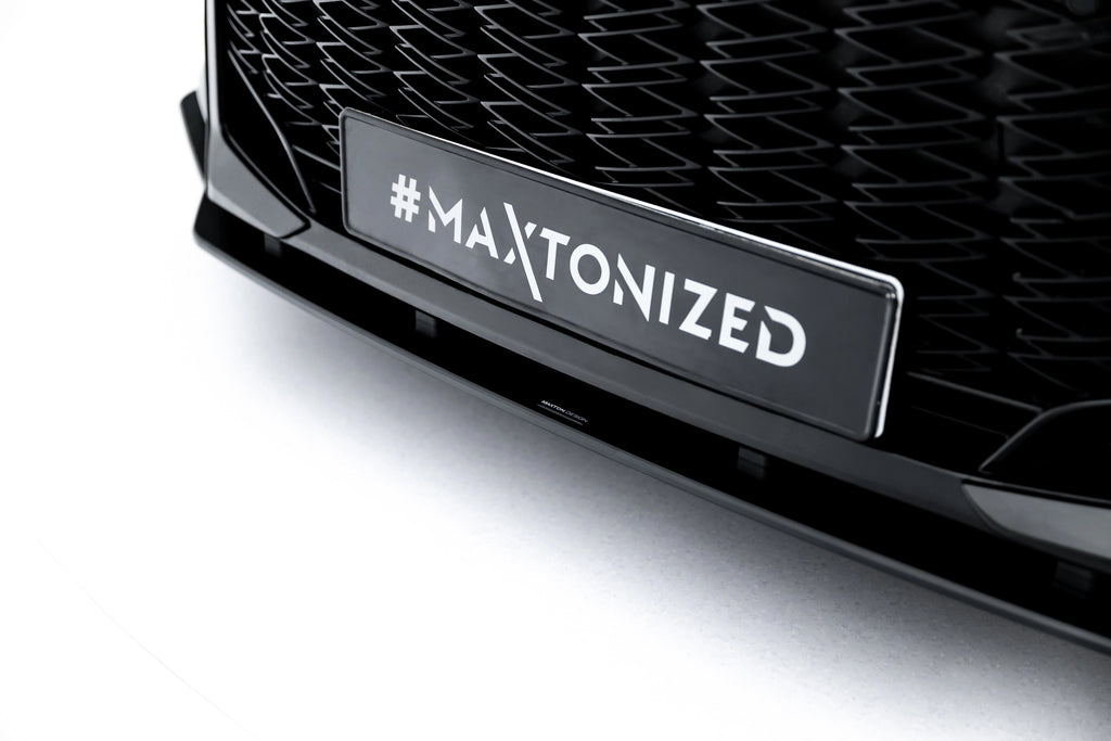 Street pro front splitter + flaps lexus is 500 mk3 facelift 2 (xe30)