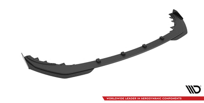 Street Pro Front Splitter + flapper Mercedes-AMG C43 Coupe / Cabrio C205 Facelift / A205 Facelift