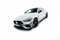 Street pro front splitter + flaps mercedes-amg cle 53 aero c236