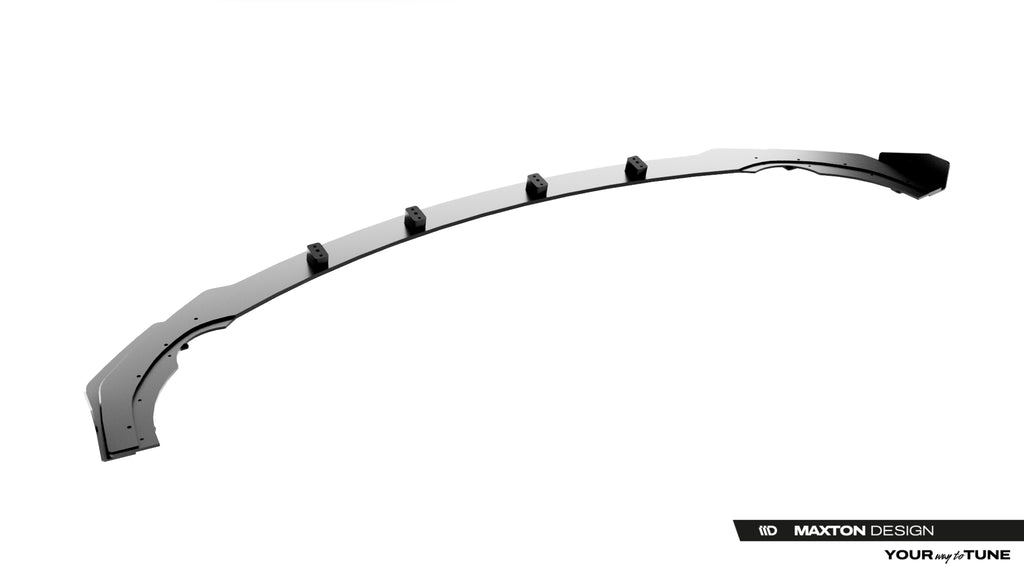 Street pro front splitter + flaps mercedes-amg cle 53 aero c236