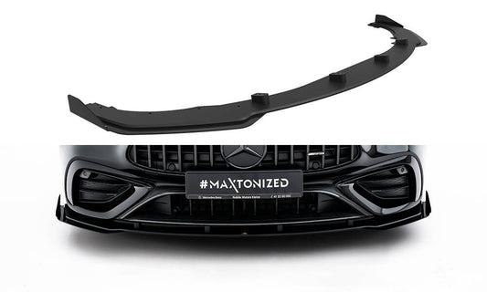 Street pro front splitter + flaps mercedes-amg cle 53 c236