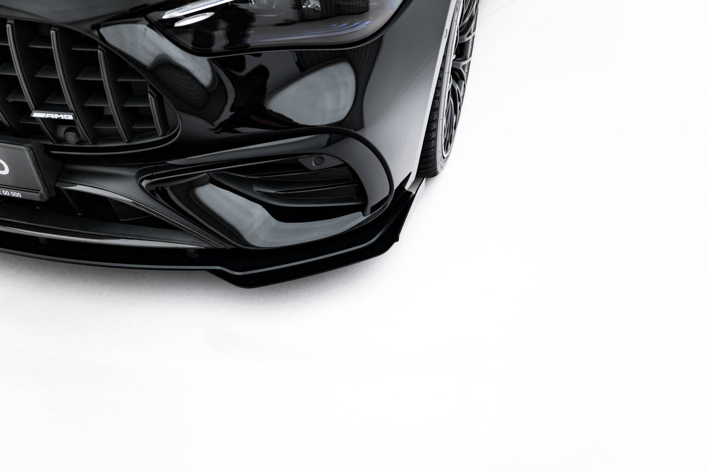 Street Pro Front Splitter + flapper Mercedes-AMG CLE 53 C236