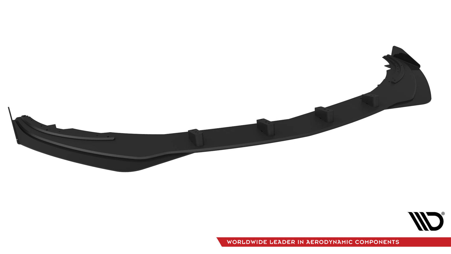 Street Pro Front Splitter + flapper Mercedes-Benz A AMG-Line W176 Facelift