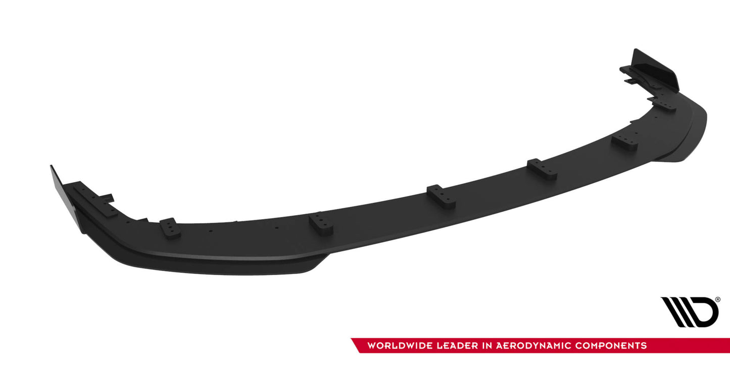 Street pro front splitter + flaps mitsubishi lancer evo x