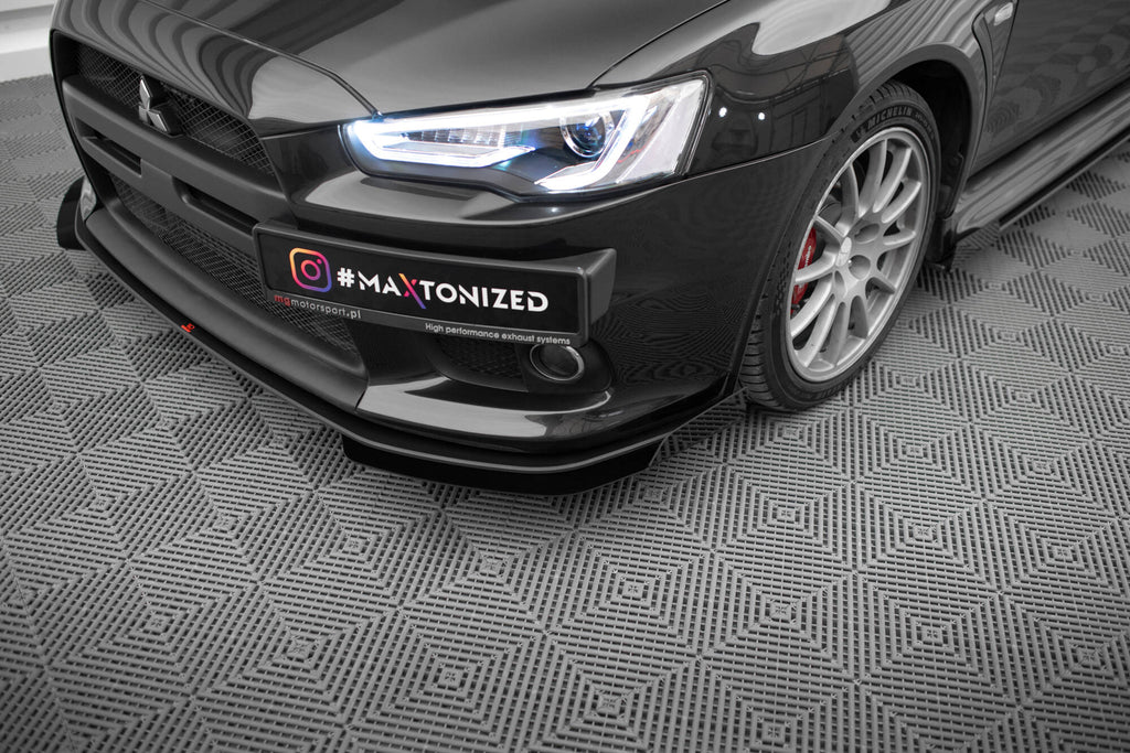 Street Pro Front Splits + Flaps Mitsubishi Lancer Evo X