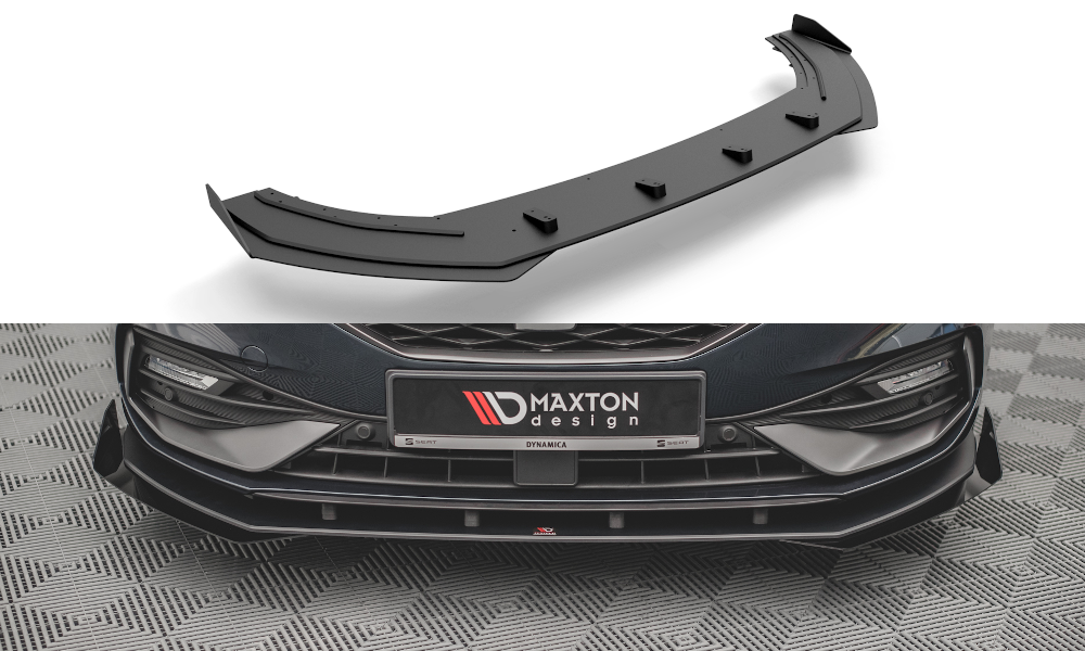 Street pro front splitter + flaps seat leon fr mk4