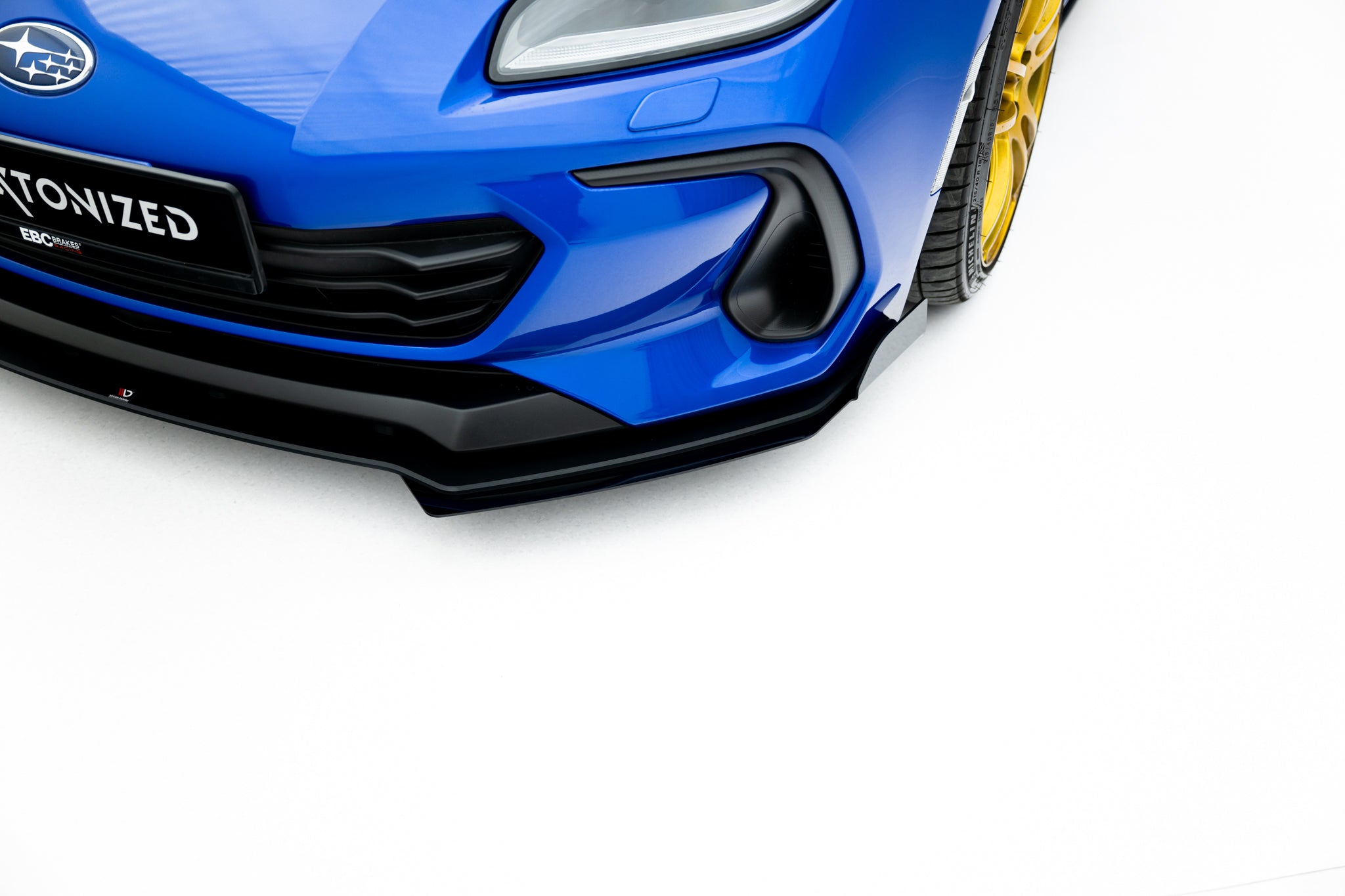 Street pro front splitter + flaps subaru brz mk2