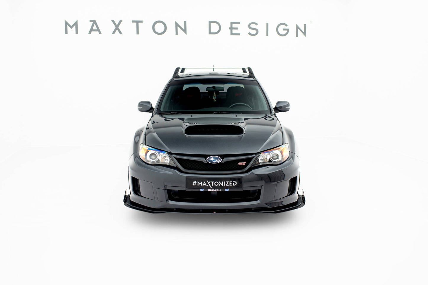 Street Pro Front Splits + flapper Subaru Impreza WRX STI MK3 Facelift