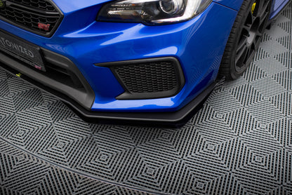 Street pro front splitter + flaps subaru wrx sti mk1 facelift
