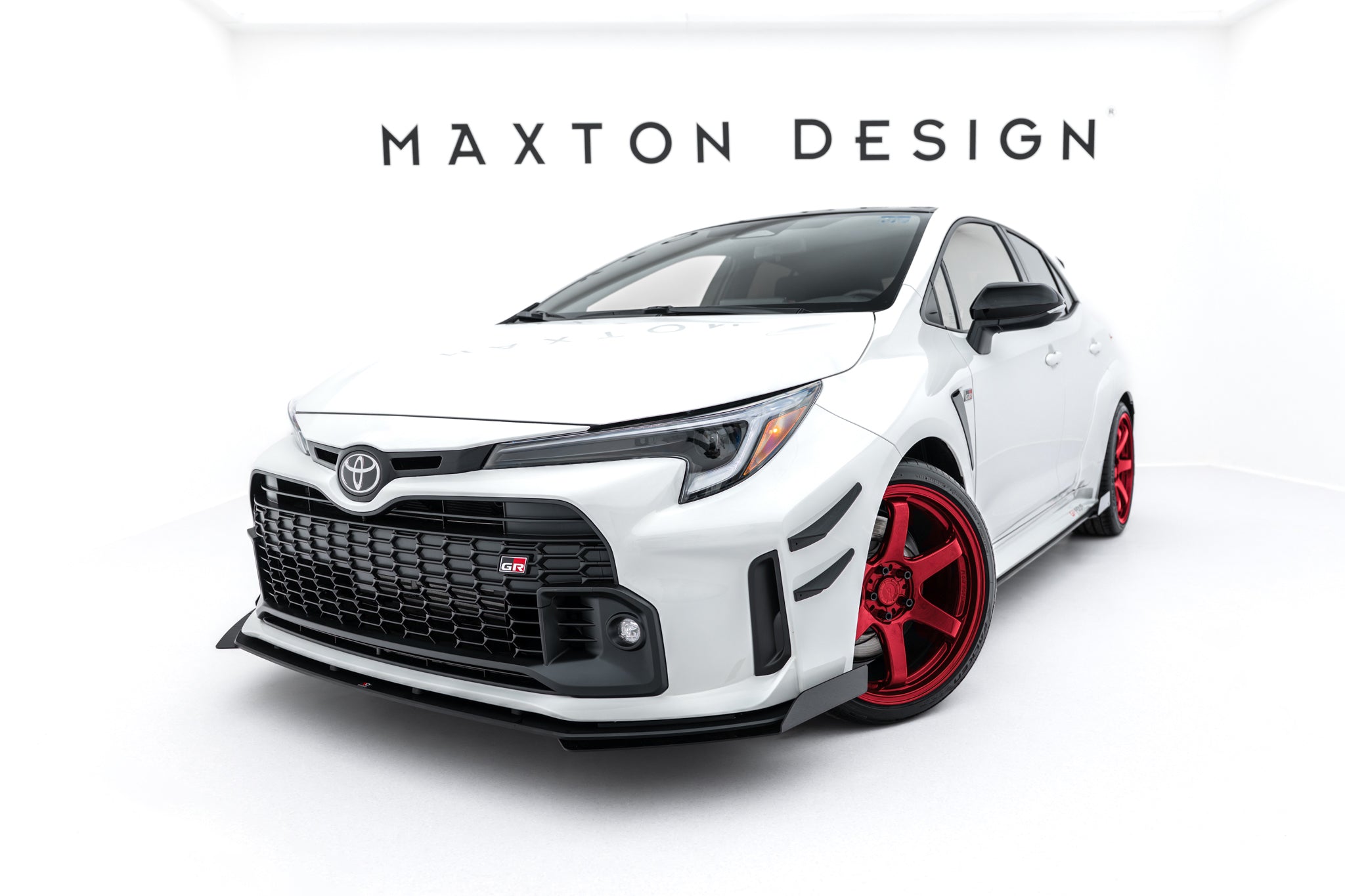 Street pro front splitter + flaps toyota gr corolla mk12