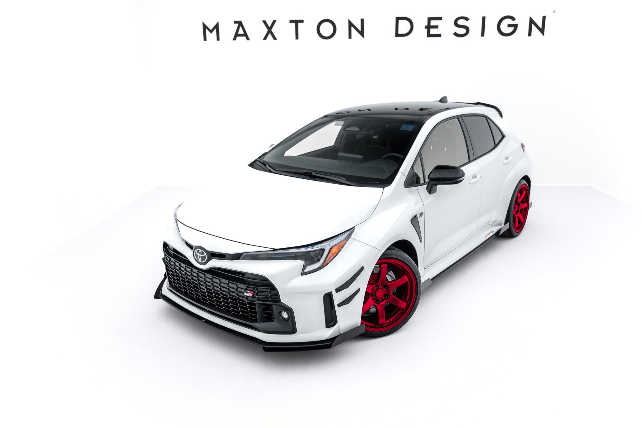 Street pro front splitter + flaps toyota gr corolla mk12