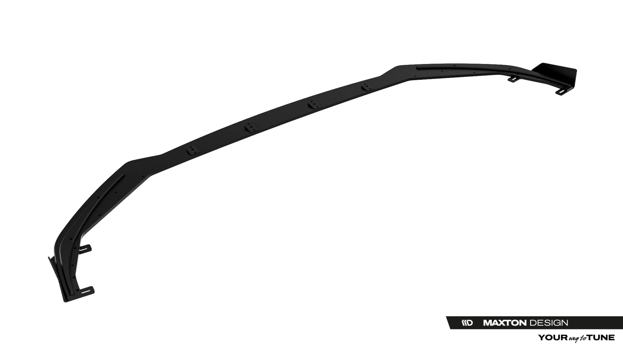 Street pro front splitter + klaffer toyota gr yaris mk4 ansiktsløftning