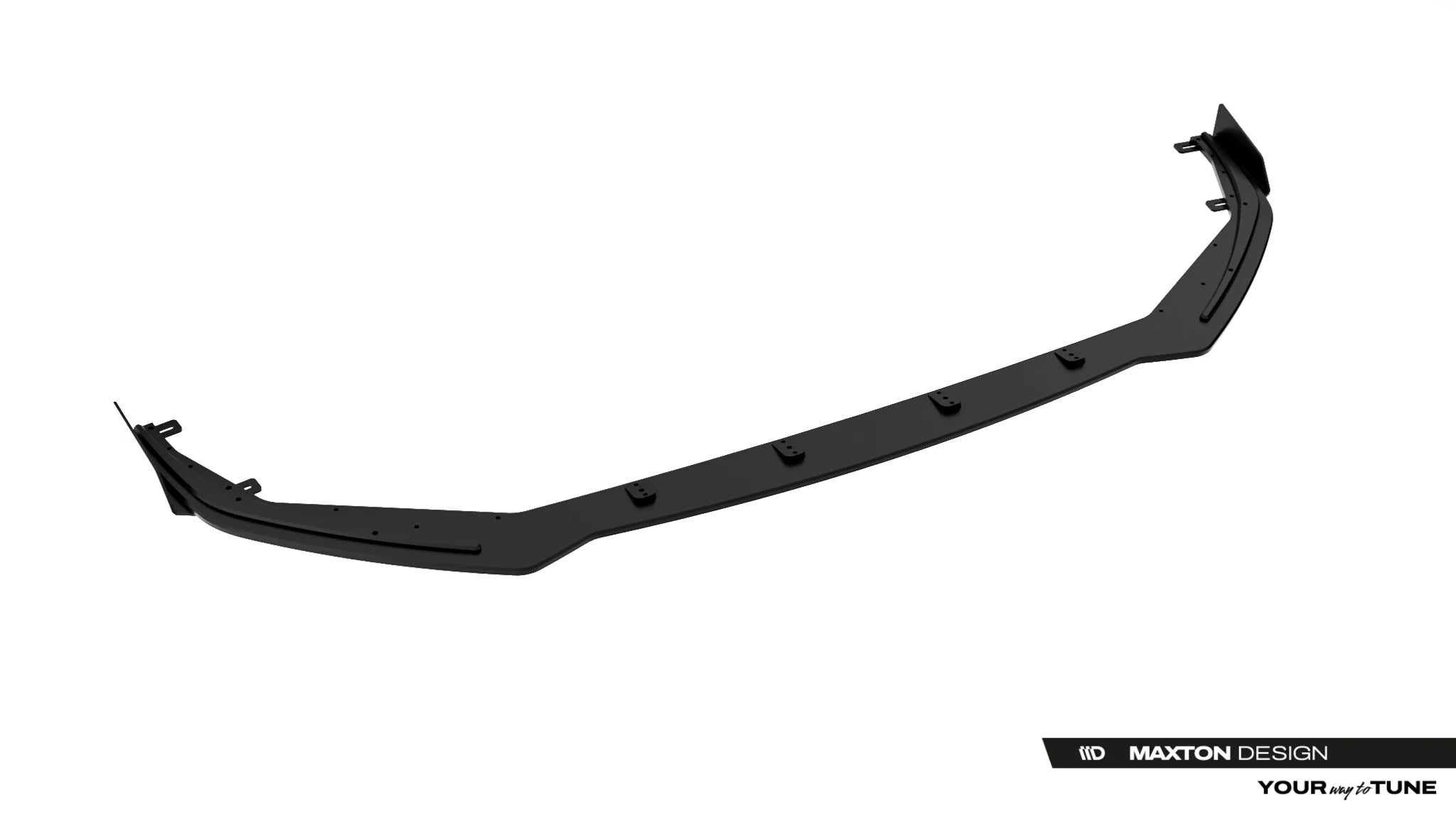 Street pro front splitter + klaffer toyota gr yaris mk4 ansiktsløftning