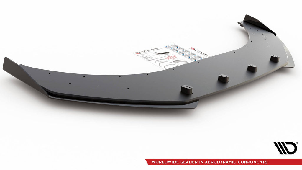 Street pro front splitter + klaffer volkswagen arteon r-line sedan / shooting brake mk1