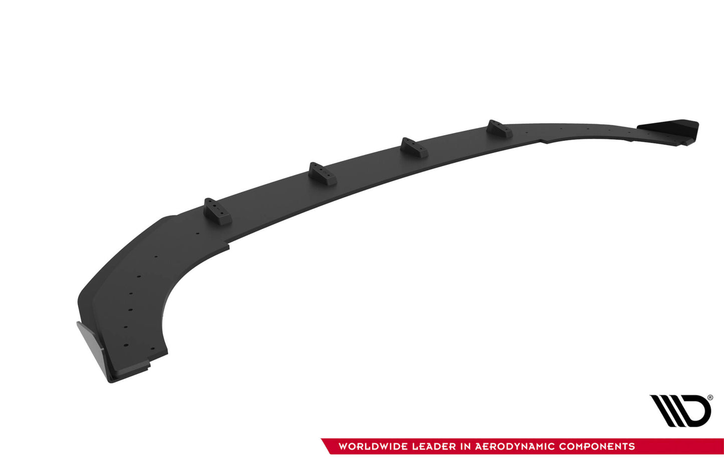 Street Pro Front Splitter + Flaps Volkswagen Golf GTI Clubsport MK8 FaceLift