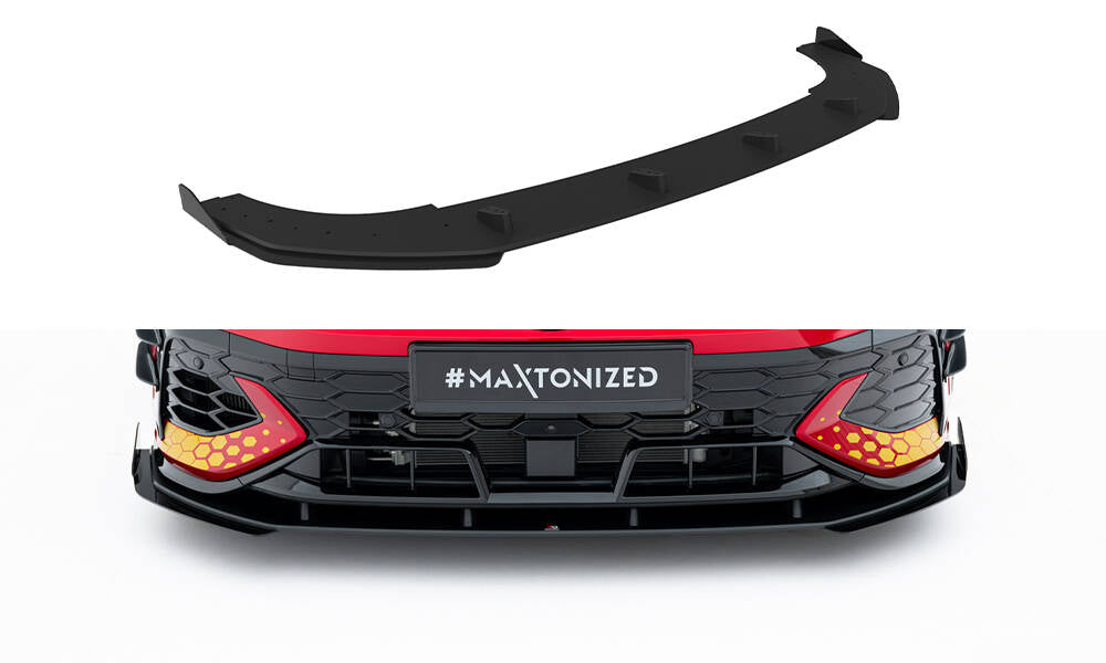 Street Pro Front Splitter + Flaps Volkswagen Golf GTI Clubsport MK8 FaceLift