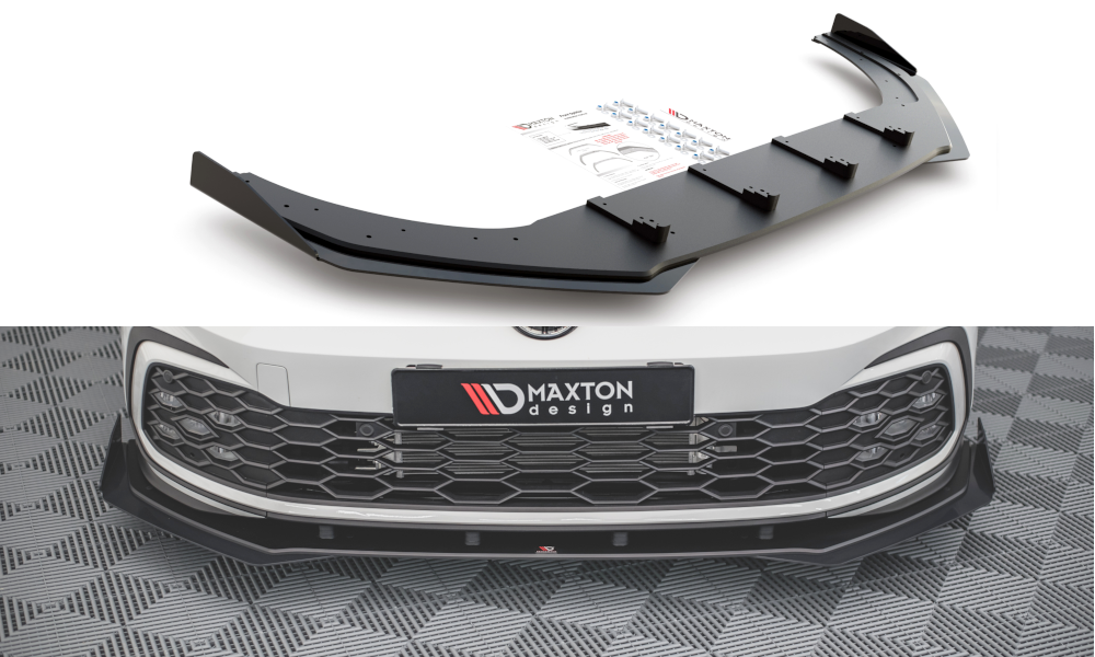 Street Pro Front Splits + Flaps Volkswagen Golf GTI / GTE / GTD / R-Line MK8