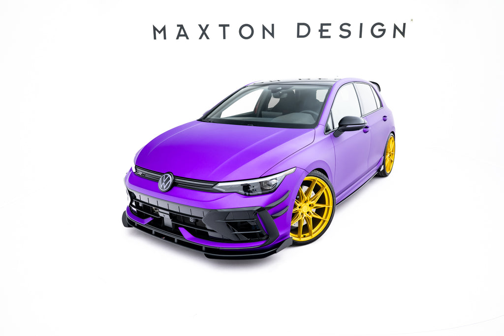 Street Pro etusplitteri + läpät Volkswagen Golf R mk8 facelift