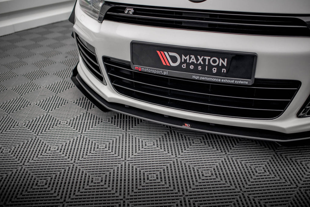 Street pro front splitter + flaps volkswagen scirocco r mk3