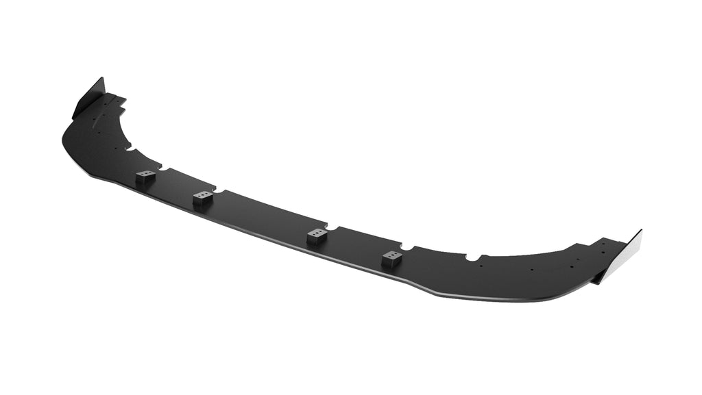 Street pro front splitter + flaps suitable for mini cooper john cooper works f65