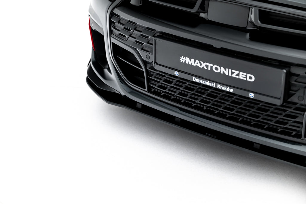 Street pro front splitter + flaps suitable for mini cooper john cooper works f65