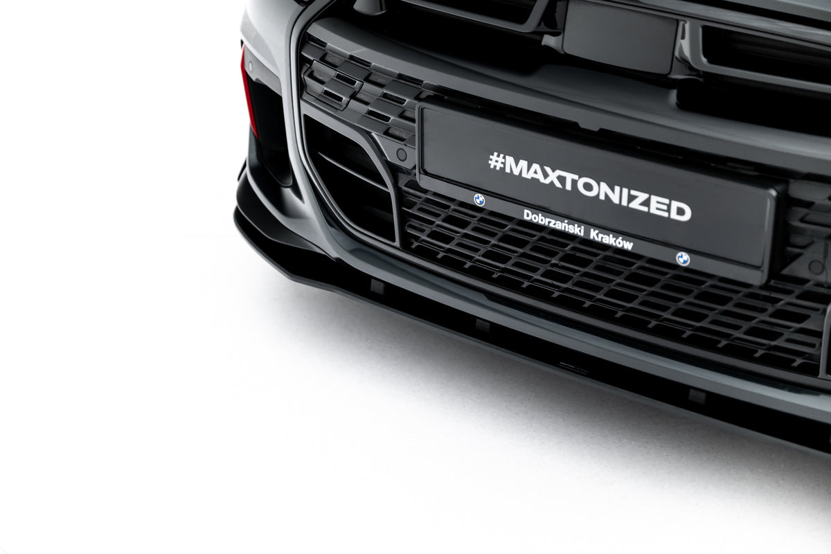 Street pro front splitter + flaps suitable for mini cooper john cooper works f65