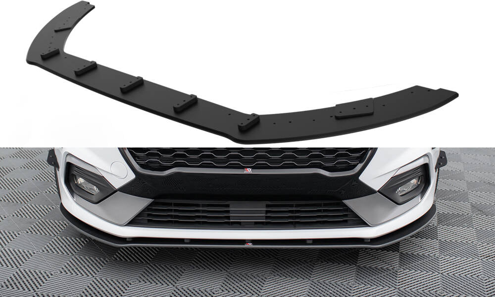 Street pro front splitter ford fiesta mk8 st / st-line