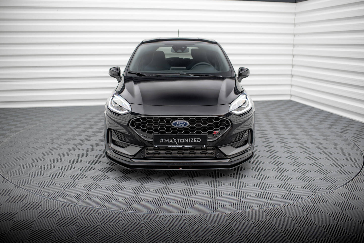 Street pro front splitter ford fiesta st mk8 facelift