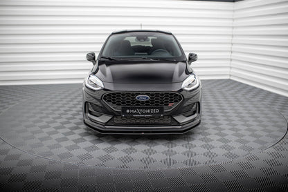 Street pro front splitter ford fiesta st mk8 facelift