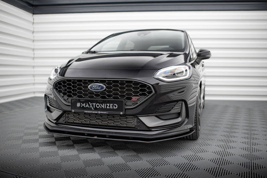 Street pro front splitter ford fiesta st mk8 facelift