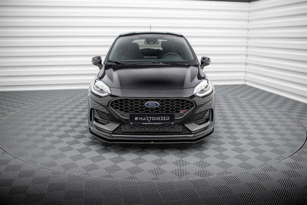 Street pro front splitter ford fiesta st mk8 facelift