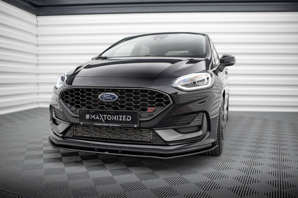 Street pro front splitter ford fiesta st mk8 facelift