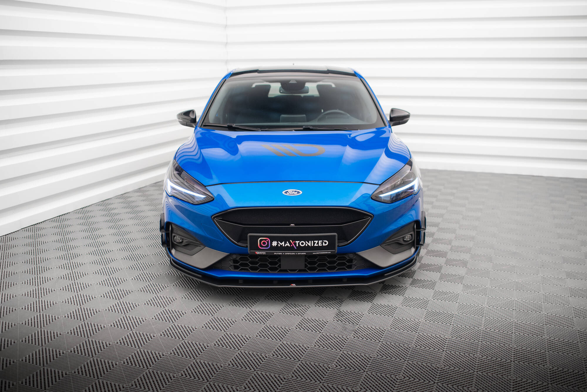 Street Pro Front Splitter Ford Focus St / ST-Line Mk4