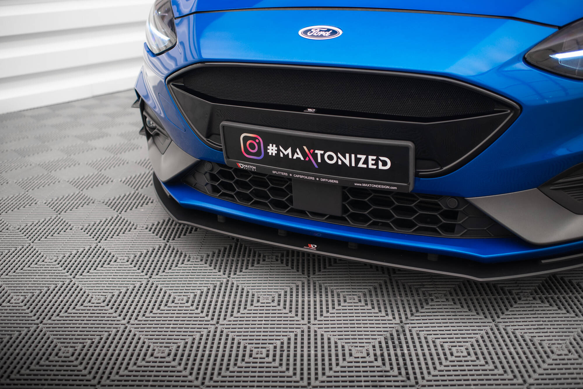 Street Pro Front Splitter Ford Focus St / ST-Line Mk4