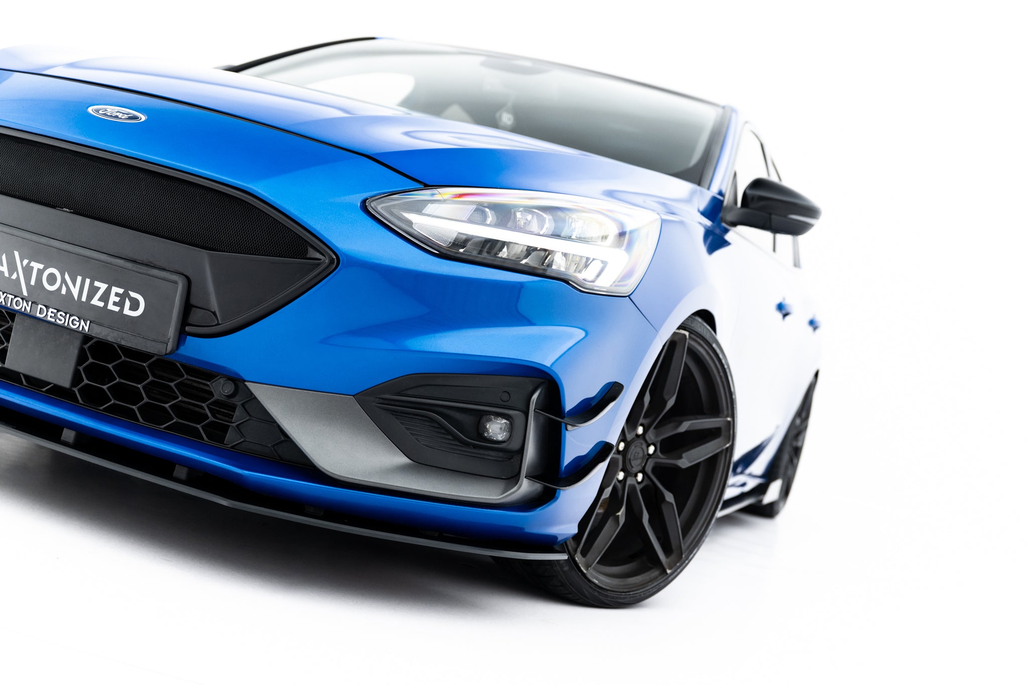 Street pro front splitter ford focus st / st-line mk4