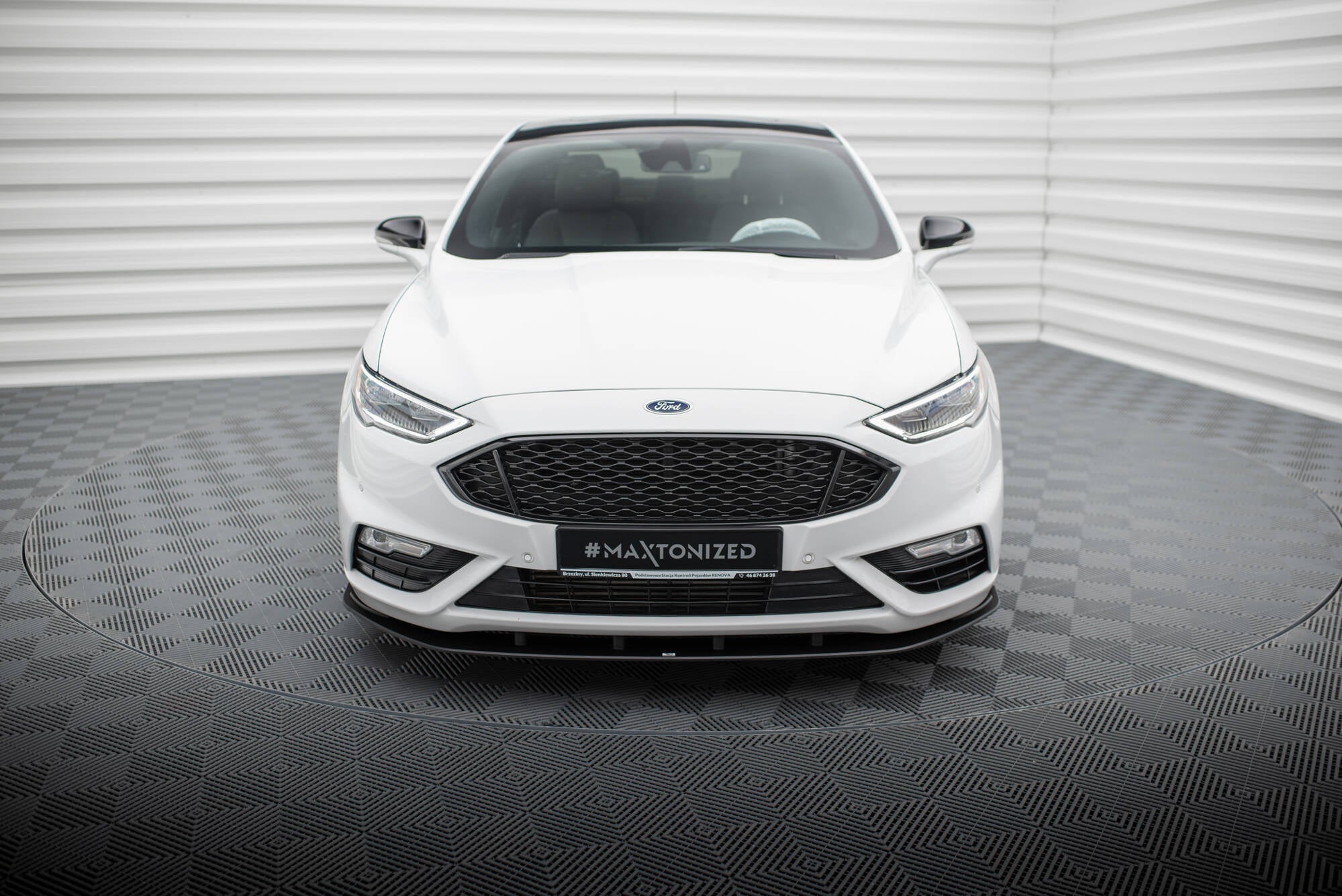Street Pro etusplitteri Ford Mondeo Sport mk5 facelift / Fusion Sport mk2 facelift