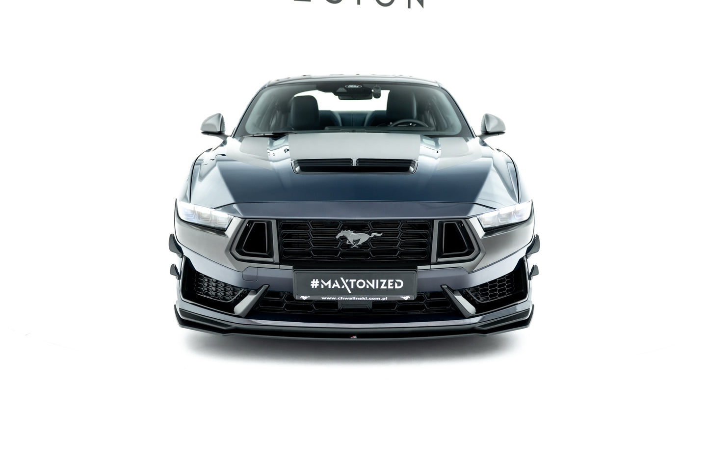 Street pro front splitter ford mustang dark horse mk7