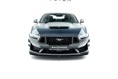 Street pro front splitter ford mustang dark horse mk7