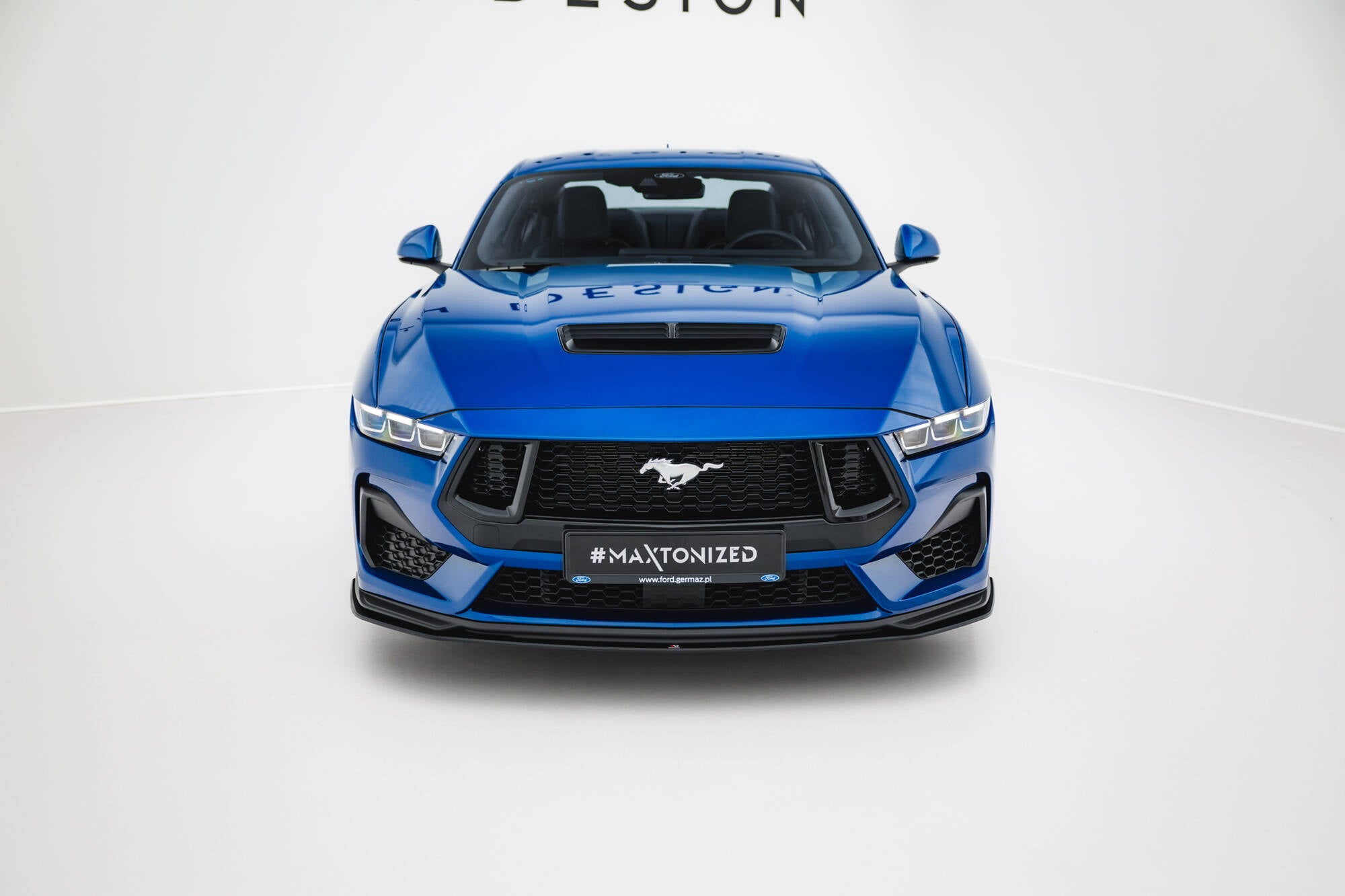 Street Pro Front Splitter Ford Mustang GT MK7