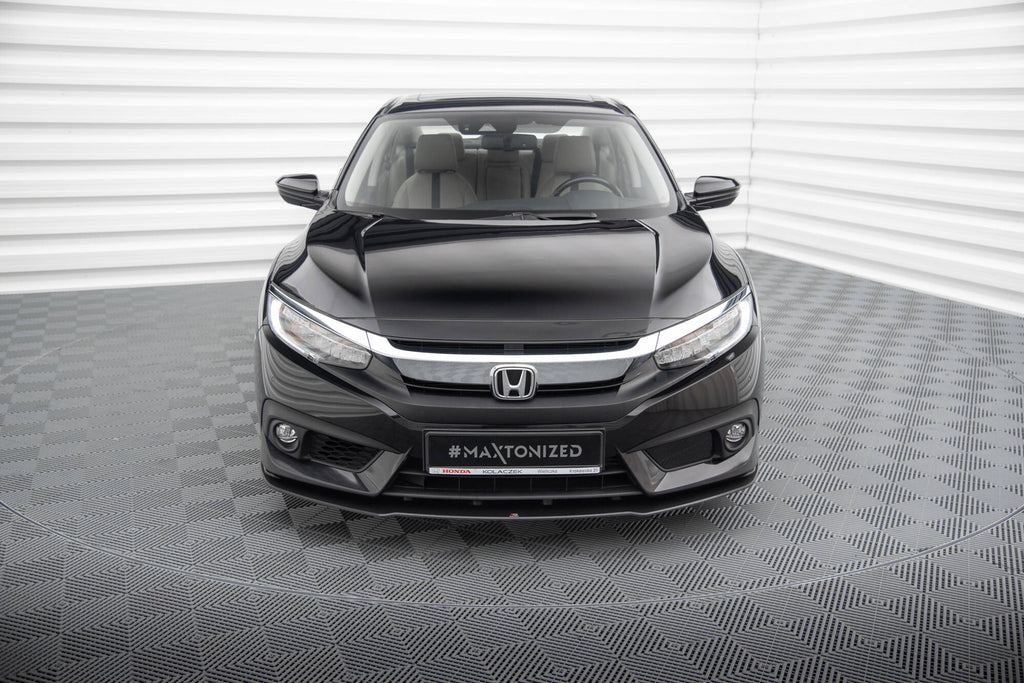 Street pro front splitter honda civic sedan mk10