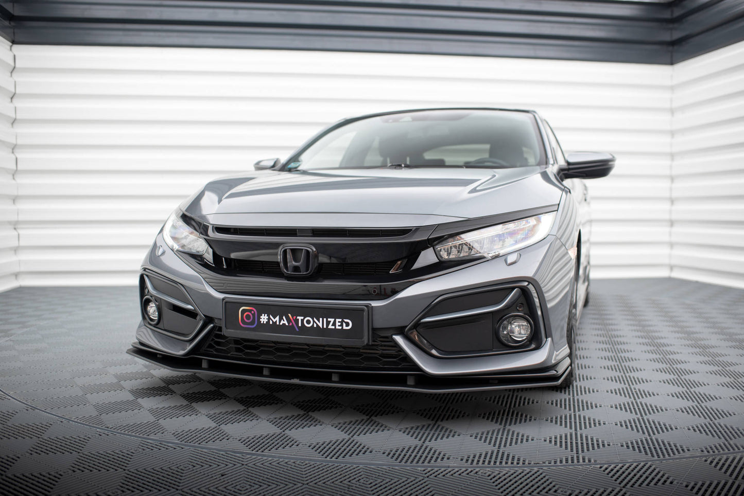Street pro front splitter honda civic sport mk 10