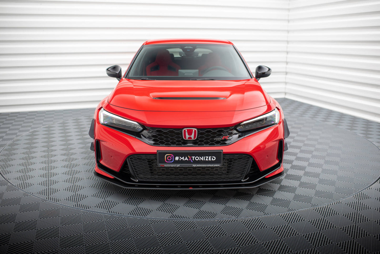 Street pro front splitter honda civic type-r mk 11