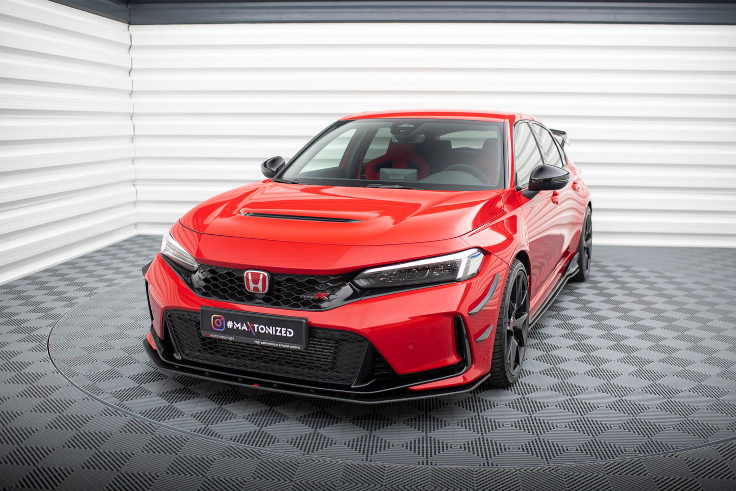 Street pro front splitter honda civic type-r mk 11
