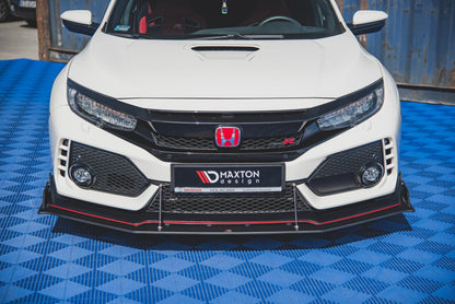 Street pro front splitter honda civic type r mk10