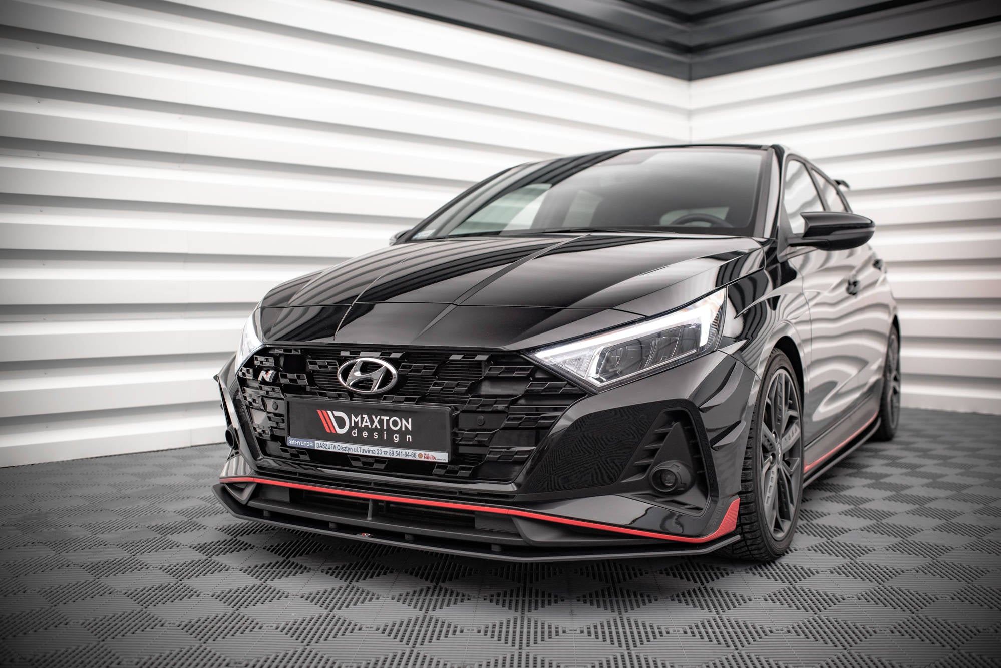 Street Pro frontsplitter til Hyundai I20 N MK3